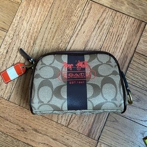 Coach makeup bag
